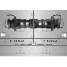 80121 Malo Тормозной шланг