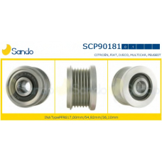 SCP90181.0 SANDO Ременный шкив, генератор