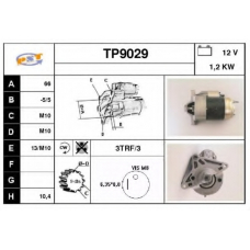 TP9029 SNRA Стартер