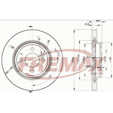 BD-2891 FREMAX Тормозной диск