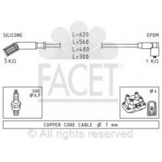 4.8694 FACET Комплект проводов зажигания