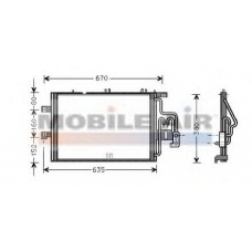 60375309 SCHLIECKMANN Конденсатор, кондиционер