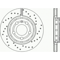 BDRS1746.25 OPEN PARTS Тормозной диск