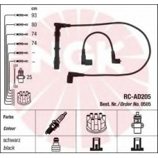 0505 NGK Комплект проводов зажигания