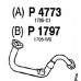 P4773 FENNO Труба выхлопного газа