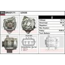 DRA0171 DELCO REMY Генератор