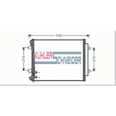 1320181 KUHLER SCHNEIDER Конденсатор, кондиционер