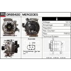 DRB5420 DELCO REMY Генератор