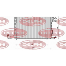 TSP0225101 DELPHI Конденсатор, кондиционер