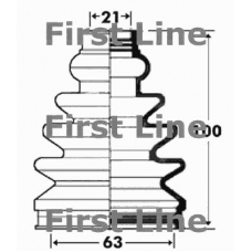 FCB2920 FIRST LINE Пыльник, приводной вал