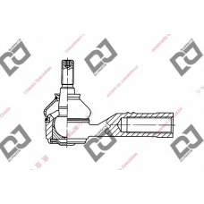 DE1218 DJ PARTS Наконечник поперечной рулевой тяги