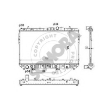 064040A SOMORA Радиатор, охлаждение двигателя