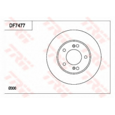 DF7477 TRW Тормозной диск