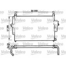 816952 VALEO Конденсатор, кондиционер