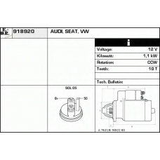 918920 EDR Стартер