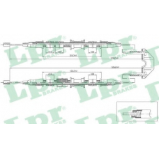 C0536B LPR Трос, стояночная тормозная система