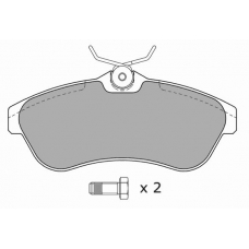 FBP-1269 FREMAX Комплект тормозных колодок, дисковый тормоз