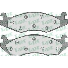 05P312 LPR Комплект тормозных колодок, дисковый тормоз