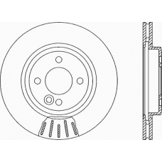 BDR1902.20 OPEN PARTS Тормозной диск