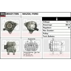 DRA0178N DELCO REMY Генератор