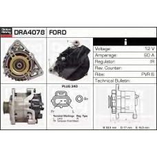 DRA4078 DELCO REMY Генератор