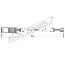 SU.083 fri.tech. Сигнализатор, износ тормозных колодок