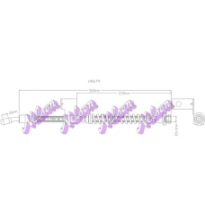 H5679 Brovex-Nelson Тормозной шланг