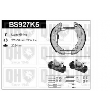 BS927K5 QUINTON HAZELL Комплект тормозов, барабанный тормозной механизм