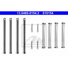 13.0460-0154.2 ATE Комплектующие, колодки дискового тормоза
