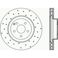 BDRS2298.25 OPEN PARTS Тормозной диск