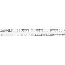 BWL3104 BORG & BECK Сигнализатор, износ тормозных колодок