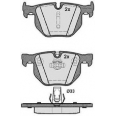 RA.0554.5 RAICAM Комплект тормозных колодок, дисковый тормоз