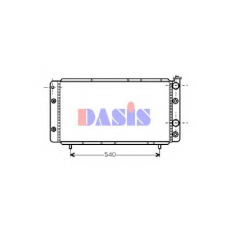 180890N AKS DASIS Радиатор, охлаждение двигателя