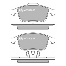 LVXL1419 MOTAQUIP Комплект тормозных колодок, дисковый тормоз