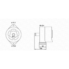063320025010 MAGNETI MARELLI Генератор