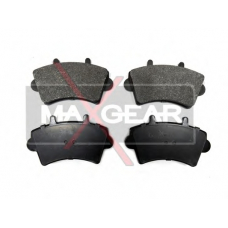 19-0586 MAXGEAR Комплект тормозных колодок, дисковый тормоз