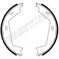 127.273 TRUSTING Комплект тормозных колодок, стояночная тормозная с