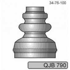 QJB790 QUINTON HAZELL Комплект пылника, приводной вал