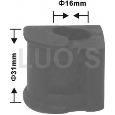 310032 LUO'S Опора, стабилизатор