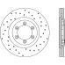 BDRS2229.25 OPEN PARTS Тормозной диск