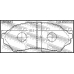 0501-BJF FEBEST Комплект тормозных колодок, дисковый тормоз