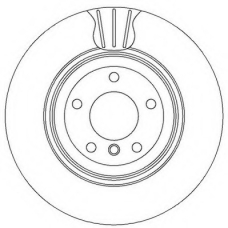 562334JC JURID Тормозной диск