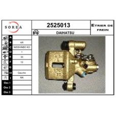 2525013 EAI Тормозной суппорт