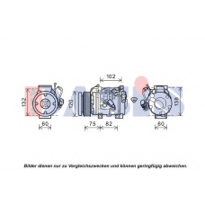 852699N AKS DASIS Компрессор, кондиционер