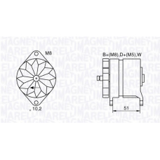 063534882060 MAGNETI MARELLI Генератор