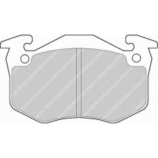 T0610634 RAMEDER Комплект тормозных колодок, дисковый тормоз