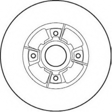 561868BC BENDIX Тормозной диск