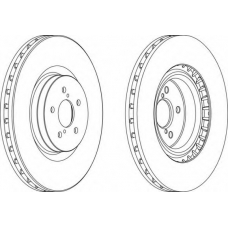 DDF1748-1 FERODO Тормозной диск