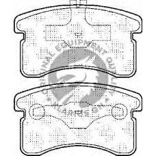 BP805 QH Benelux Комплект тормозных колодок, дисковый тормоз