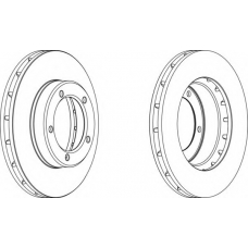 DDF1211-1 FERODO Тормозной диск